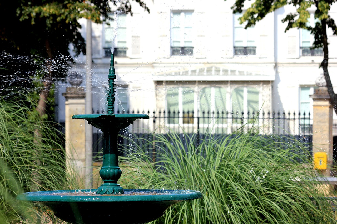 fontaine jardin